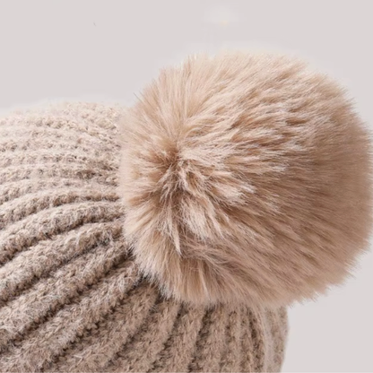 The Knitted Fluffi  Beanie