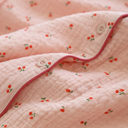 The Cherry - 100% Muslin Pajama Cotton