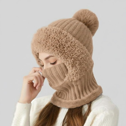 The Knitted Fluffi  Beanie