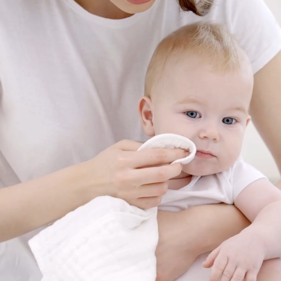 The Muslin Burp Cloths - 100% Muslin Cotton