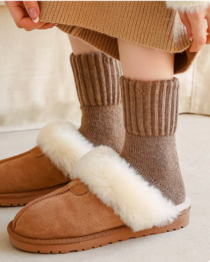 The Knitted Fluffi  Socks - 5 Pairs Pack