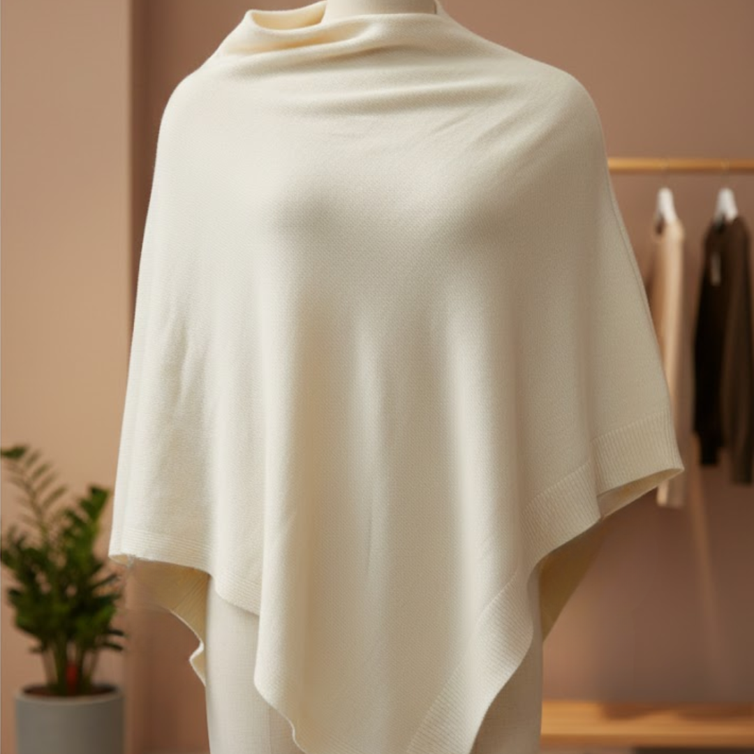 The Knitted Fluffi  Shawl