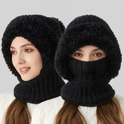 The Knitted Fluffi  Beanie