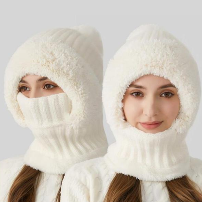 The Knitted Fluffi  Beanie