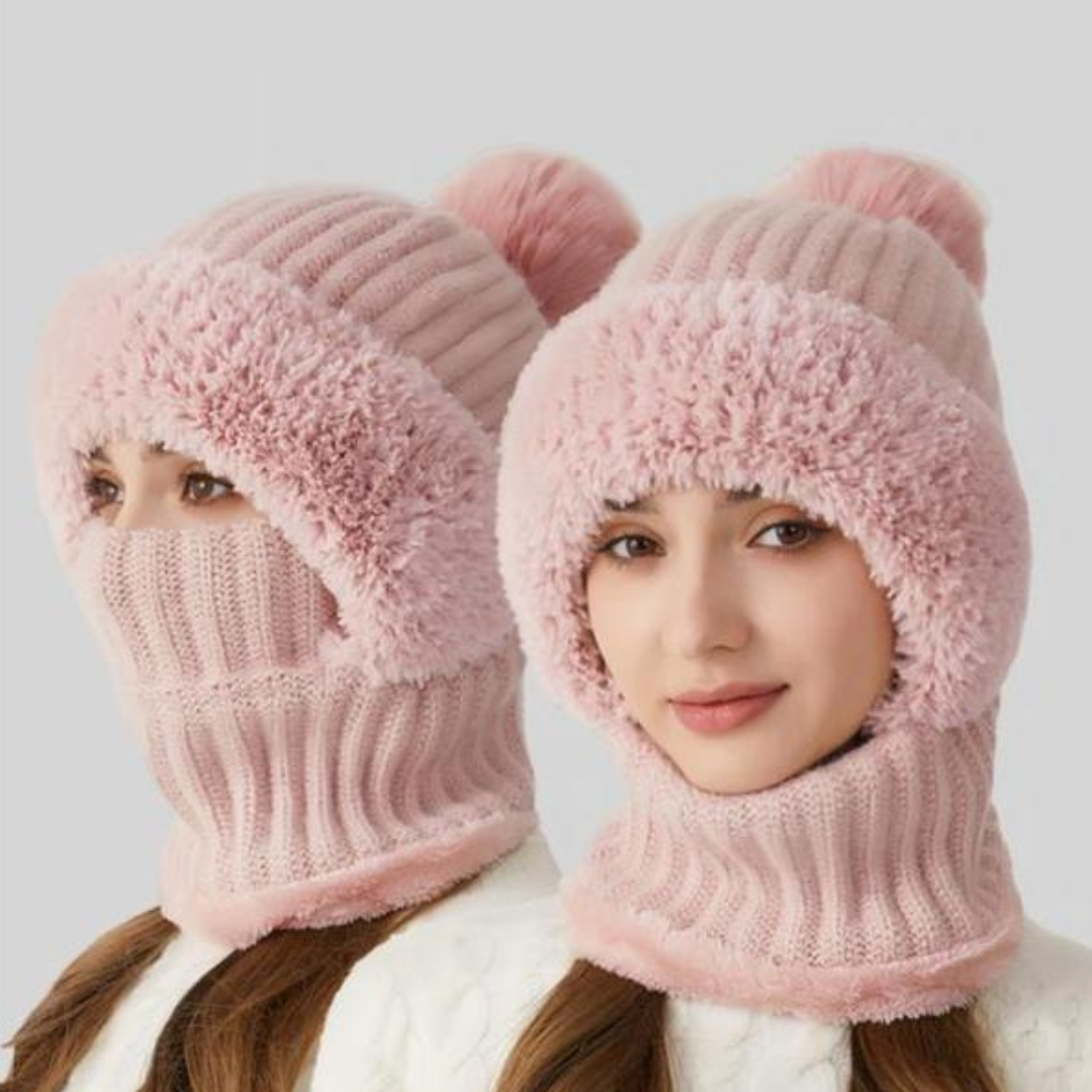 The Knitted Fluffi  Beanie