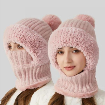 The Knitted Fluffi  Beanie