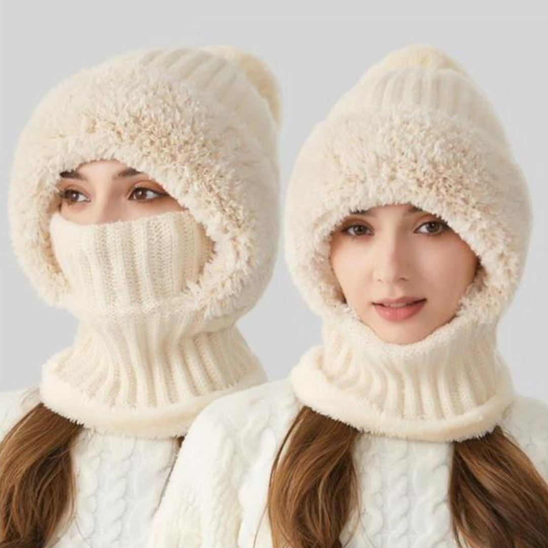 The Knitted Fluffi  Beanie