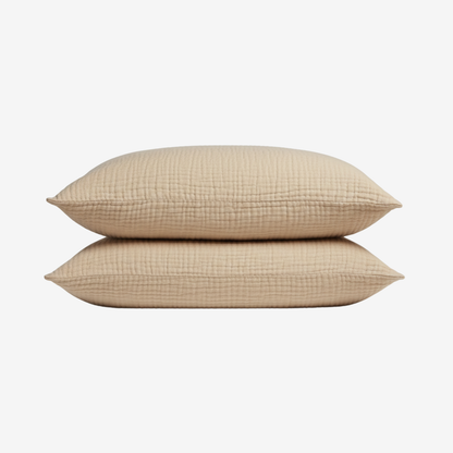 Muslin Pillowcase Set (2 Pieces) – 100% Muslin Cotton