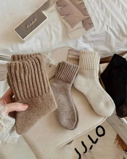 The Knitted Fluffi  Socks - 5 Pairs Pack