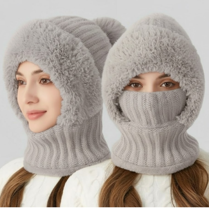 The Knitted Fluffi  Beanie