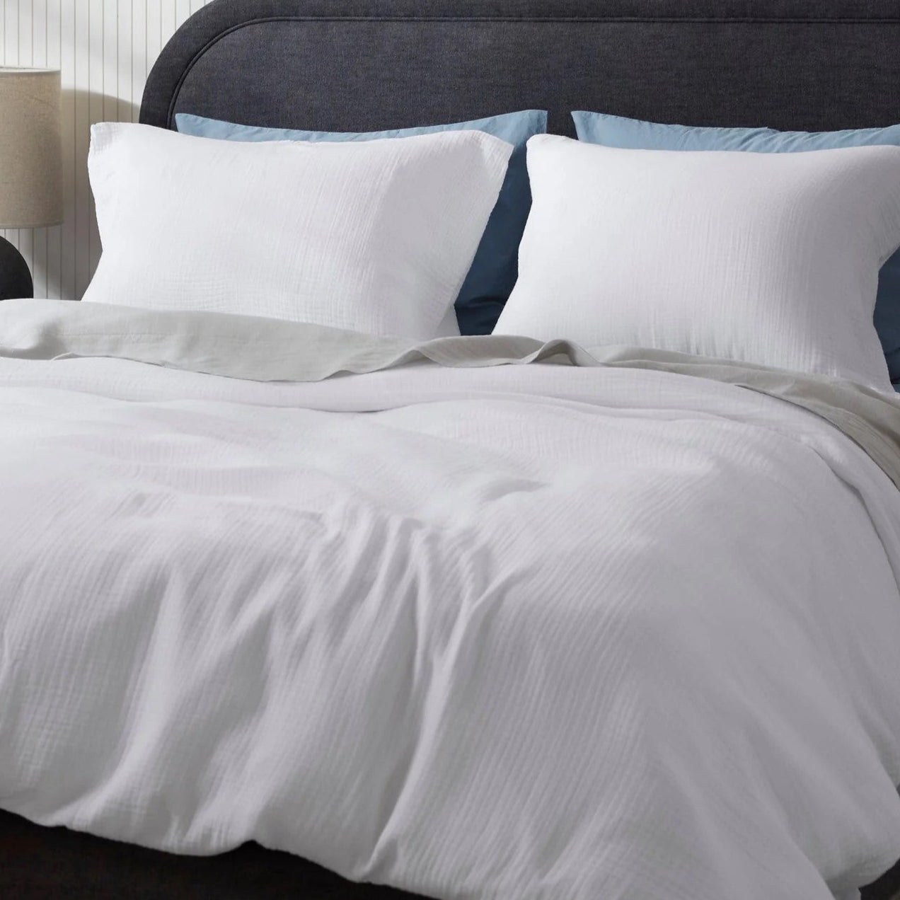 Muslin Pillowcase Set (2 Pieces) – 100% Muslin Cotton